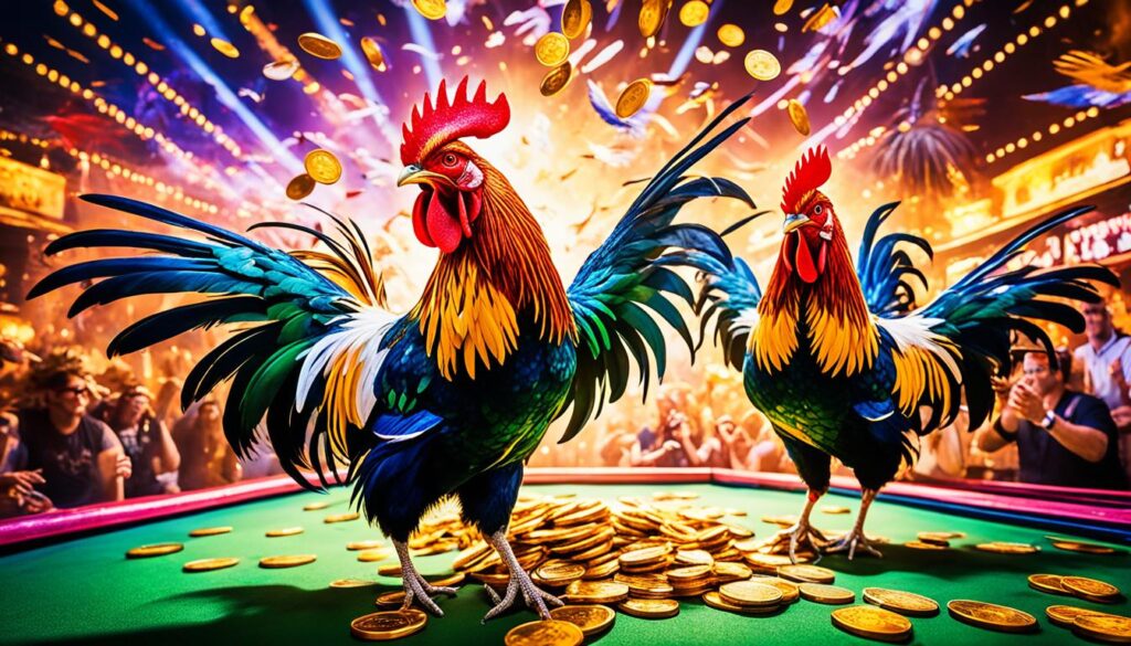 Sabung ayam online dengan jackpot besar