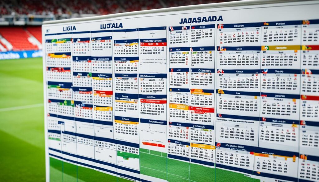 Jadwal Liga Utama Taruhan Bola 2024