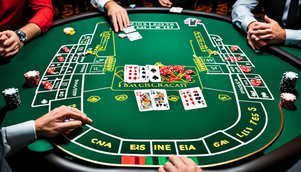 Live baccarat online
