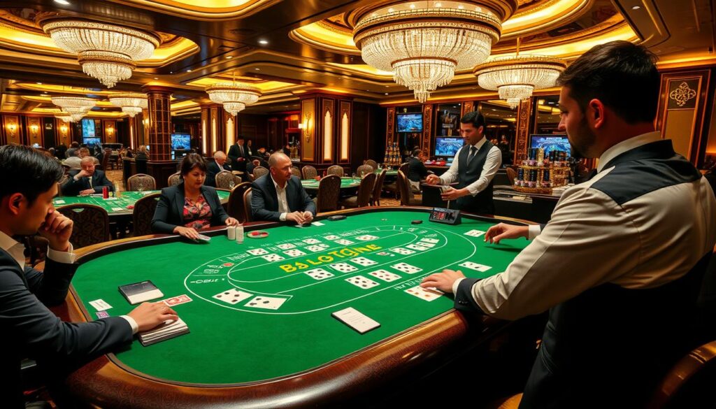 Permainan baccarat live